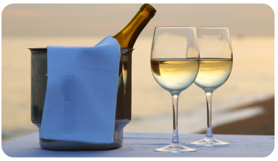 Cena romántica en la playa